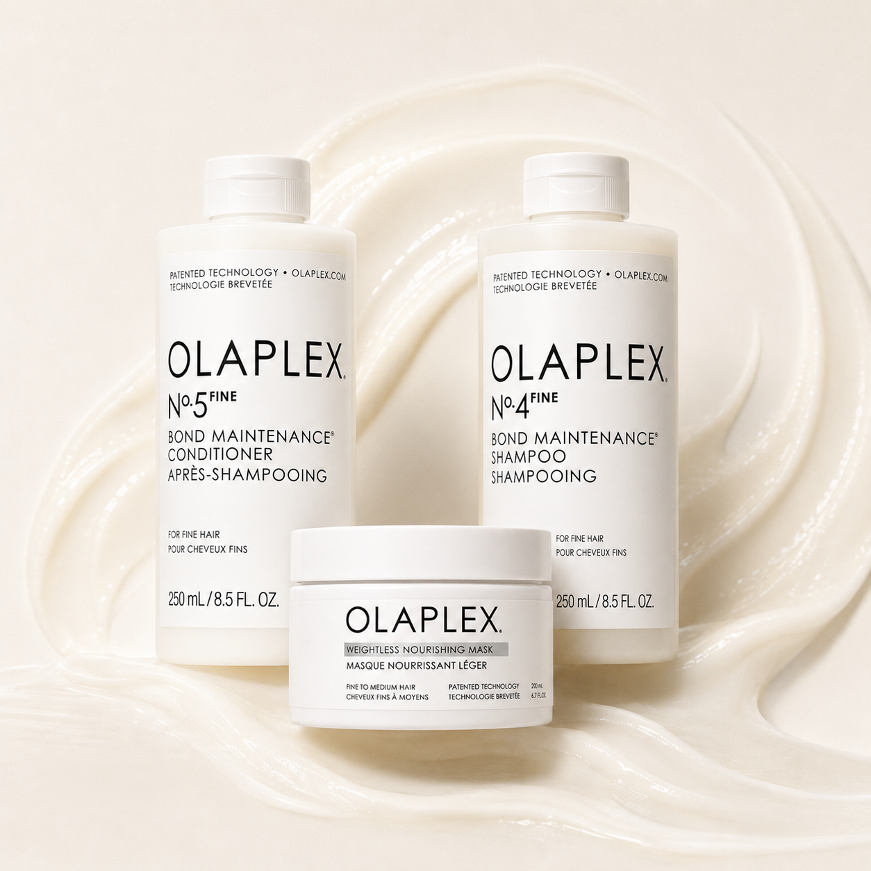 Olaplex Fine Maintenance Routine