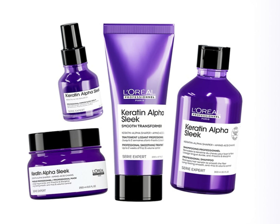 Keratin Alpha Sleek de L’Oréal Professionnel : des cheveux lisses et maîtrisés pendant 2 semaines