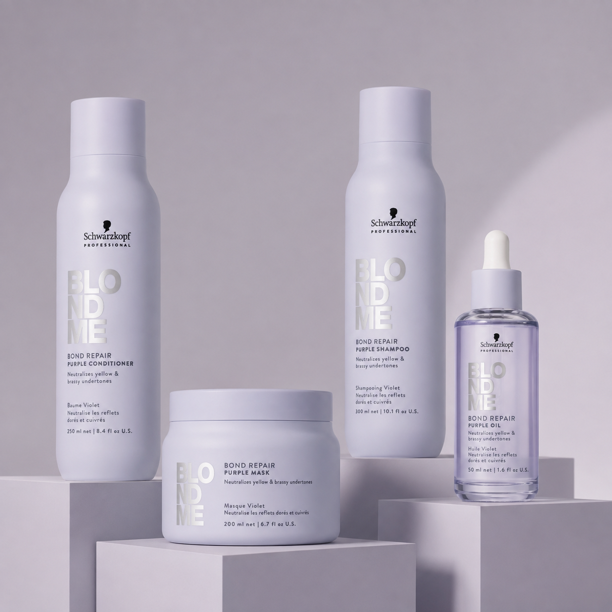 BlondMe Purple - Routine Complète