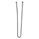 Pins Metaal Recht 60mm 25st Zwart